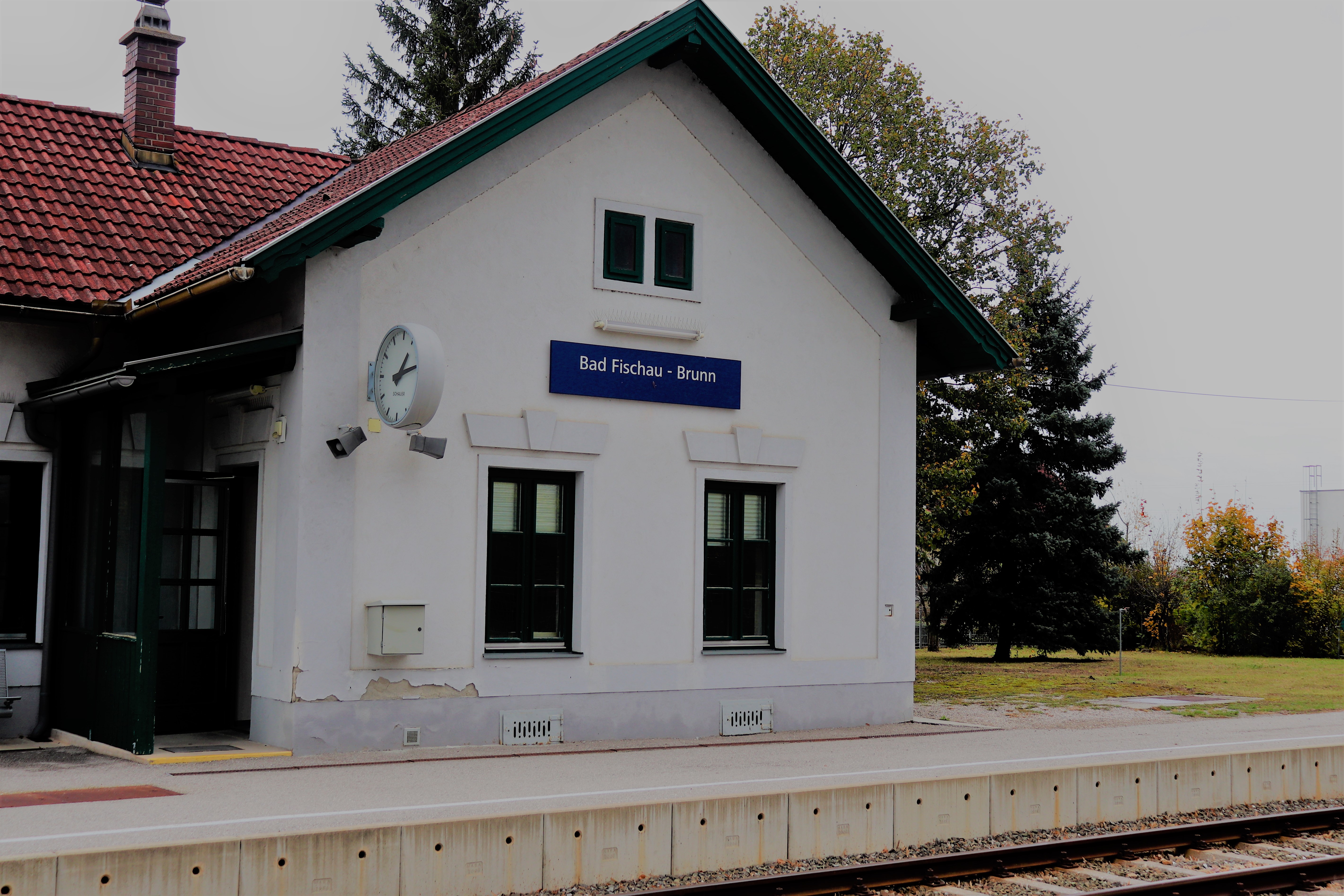Bahnhofshaus von Bad Fischau-Brunn