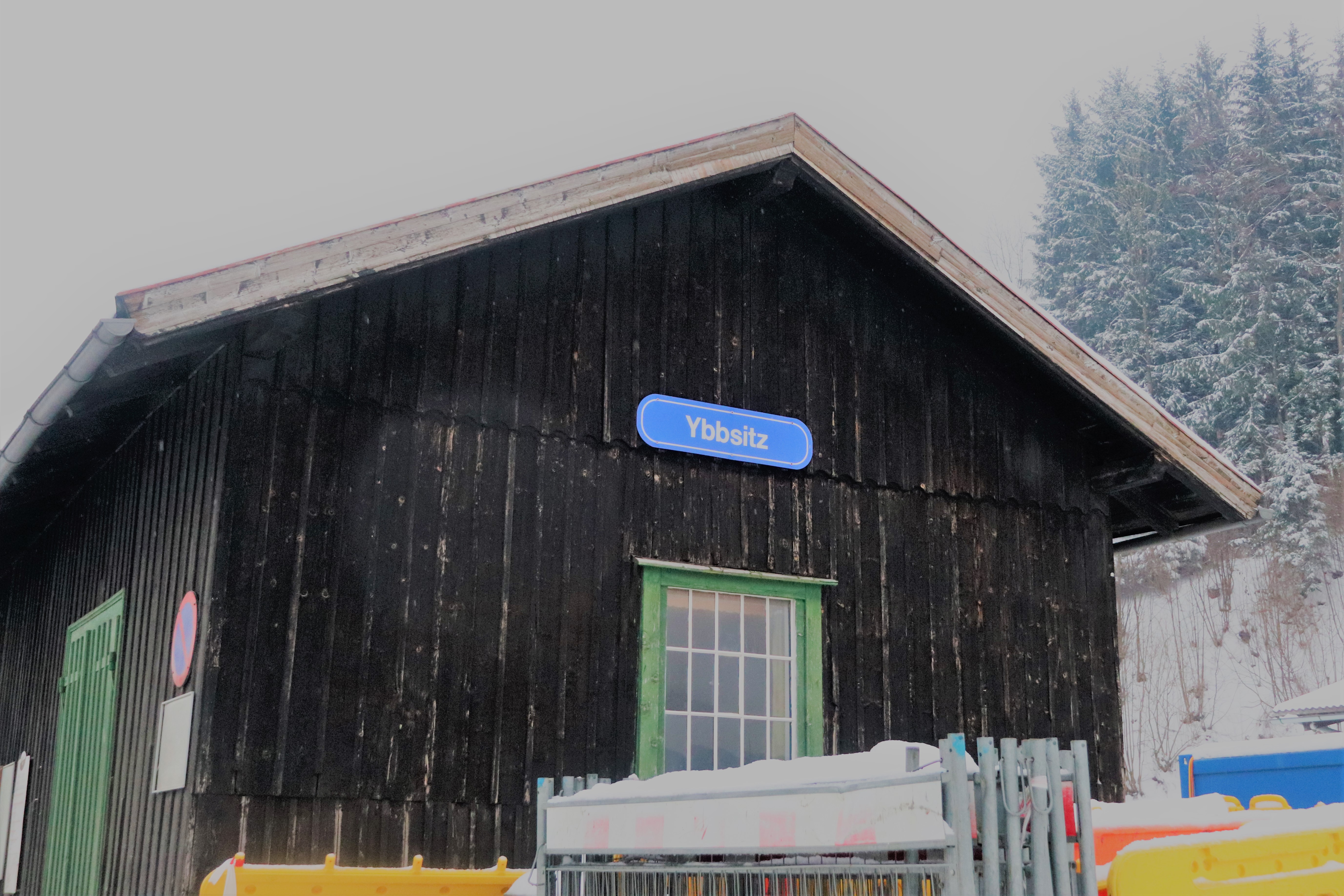 Ehemaliger Endbahnhof der Stichstrecke der Ybbstalbahn Ybbsitz